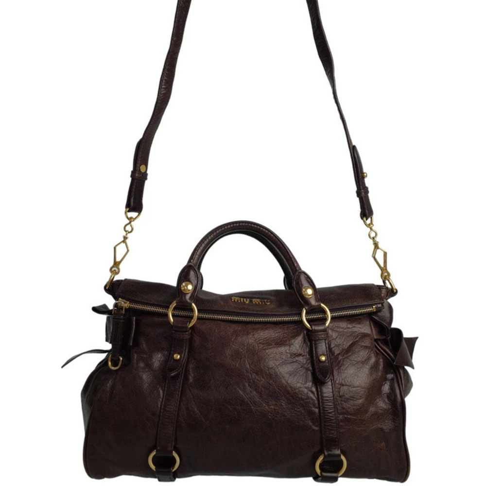 Miu Miu Side Rion Handbag